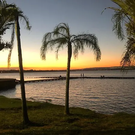 Flat Lake Side Cantinho Cafe Lago Paranoa Brasilia Df Exterior photo