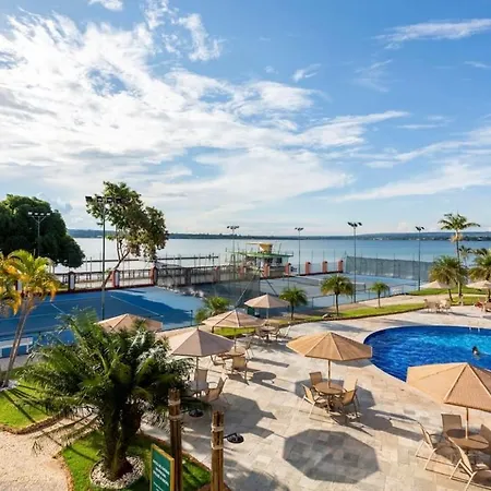Flat Lake Side Cantinho Cafe Lago Paranoa Brasilia Df Exterior photo